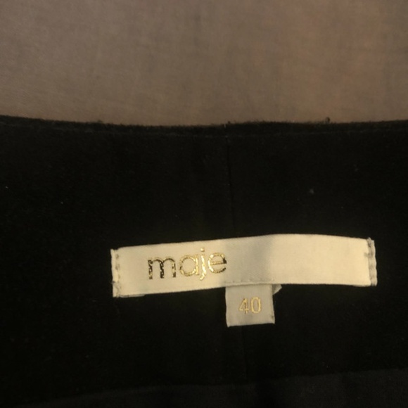 Maje skirt, leather, size 40 - Picture 4 of 4